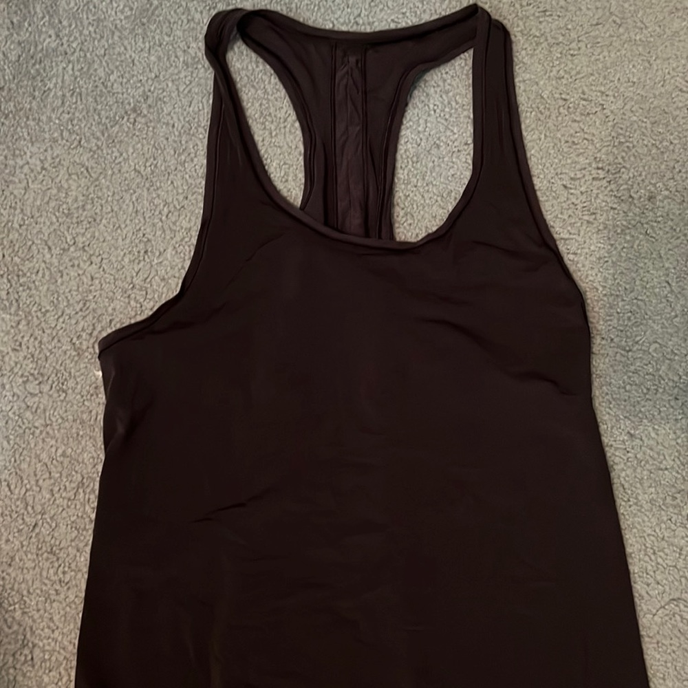 Lululemon Black Sheer Top